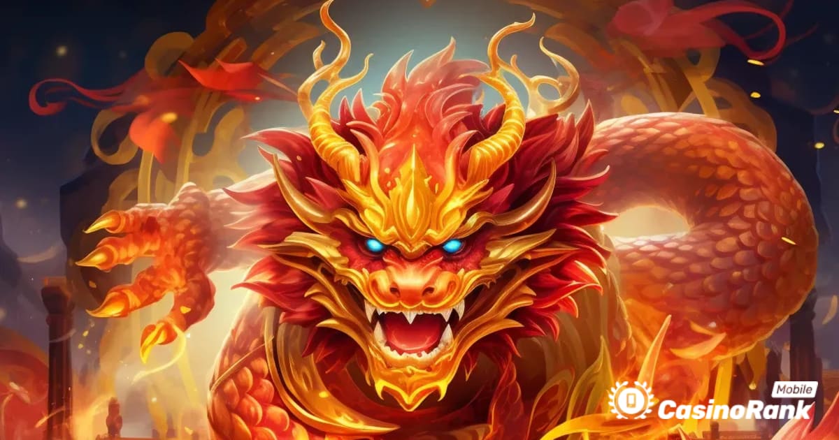 قم بإنشاء المجموعات الفائزة الأكثر إثارة في Super Golden Dragon Inferno من Betsoft