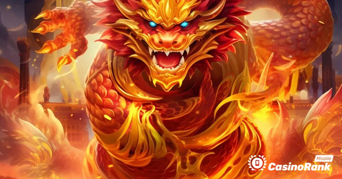 قم بإنشاء المجموعات الفائزة الأكثر إثارة في Super Golden Dragon Inferno من Betsoft