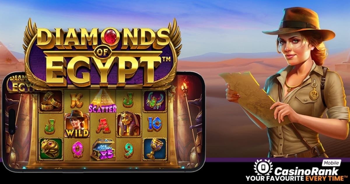 لعبة براغماتية تطلق لعبة Diamonds of Egypt Slot مع 4 جوائز كبرى مثيرة